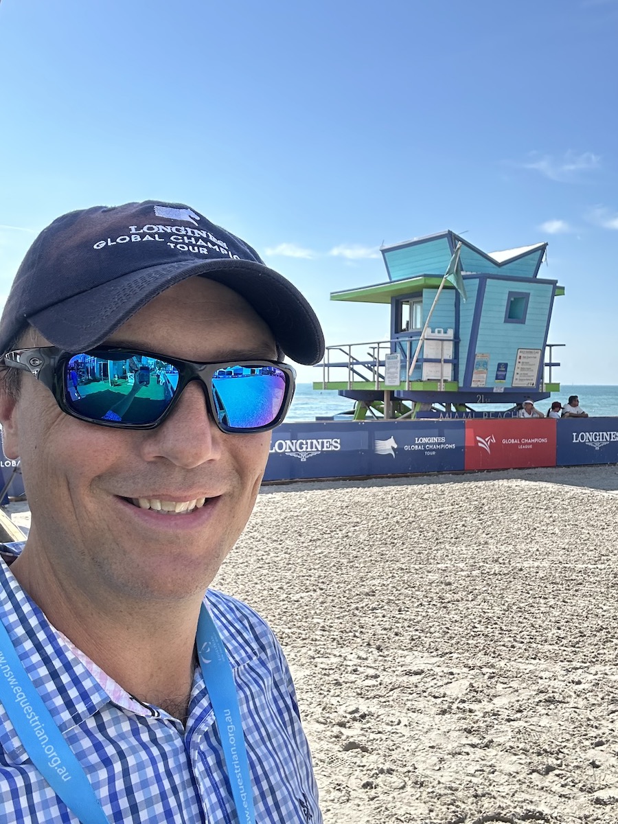 A Week in the Life of Palm Beach Equine Clinic’s Dr. Christopher Elliott at LGCT of Miami Beach